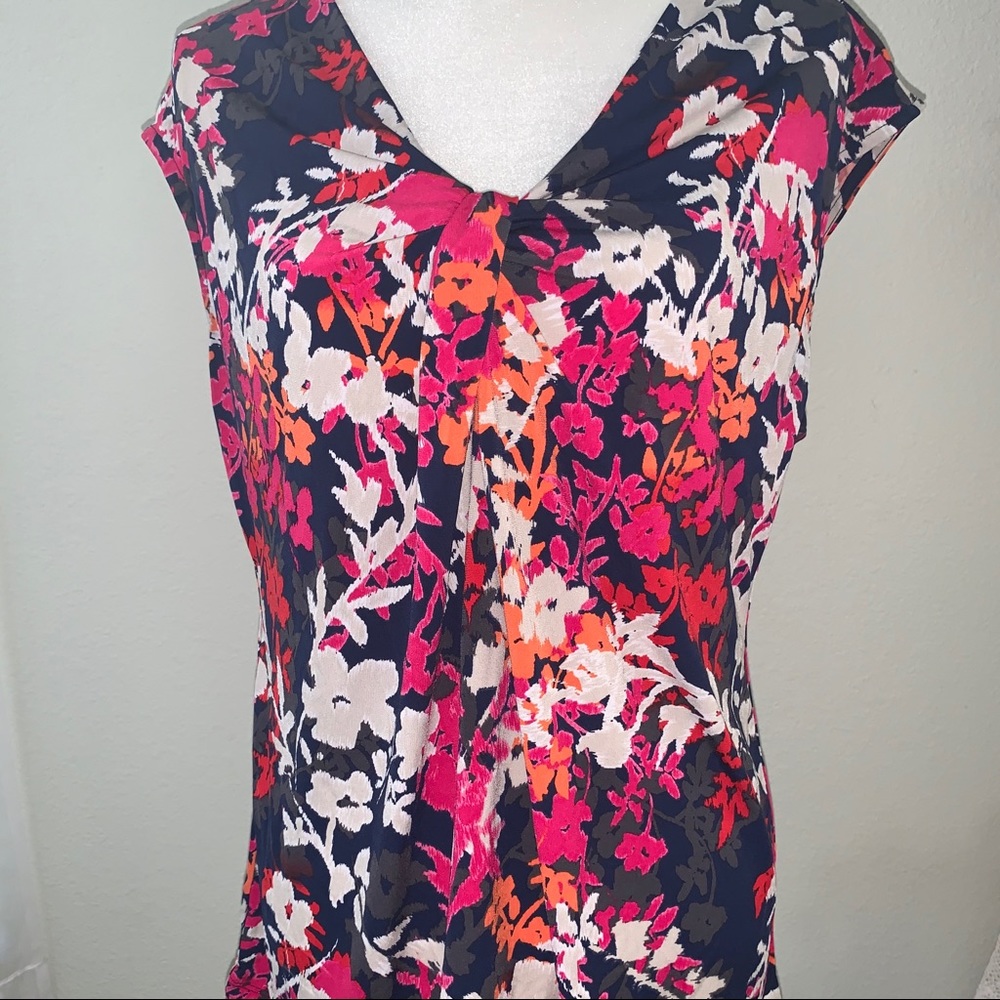 Alfani Twist knot blouse XL